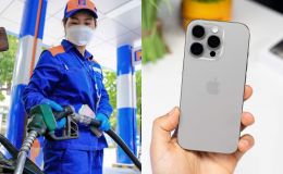 Giá xăng dầu giảm mạnh từ 15 giờ chiều nay 18/6, Xăng E10 chạm mức 21.000 đồng, iPhone 16 Pro giá ra sao?