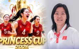 Lịch thi đấu bóng chuyền nữ Đông Nam Á - Princess Cup 2026 mới nhất: Tuyển U18 Việt Nam gặp đội nào?