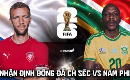 Nhận định bóng đá CH Séc vs Nam Phi, 23h ngày 18/6 - World Cup 2026: Cựu vua phá lưới Euro gây sốt?