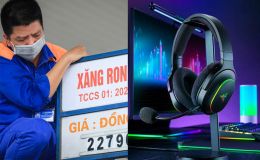 Giá xăng dầu chiều 18/6 giảm kỷ lục, đồng loạt về sát mốc 20.000 đồng, tai nghe gaming Razer giá ra sao?