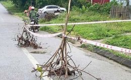 Quốc lộ 3B qua Thái Nguyên xuất hiện điểm sụt lún mới, kết quả kiểm tra hiện trường?