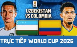 Link xem trực tiếp Uzbekistan vs Colombia hôm nay 18/6 - World Cup 2026: Ronaldo nhận tin dữ trên BXH?