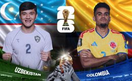 Trực tiếp bóng đá Uzbekistan vs Colombia 9h00 ngày 18/6 - Link xem trực tiếp World Cup 2026 trên VTV hôm nay