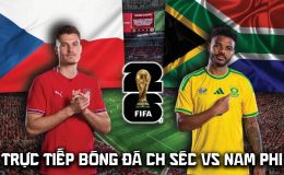 VTV trực tiếp bóng đá CH Séc vs Nam Phi 23h ngày 18/6 - Link xem trực tiếp World Cup 2026 hôm nay