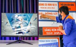 Giá xăng E5, E10 ngày 18/6 giảm 'sập sàn' hơn 1.000 đồng/lít, màn hình gaming ViewSonic giá có giảm?