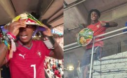 Danh tính nam Youtuber đình đám thế giới đội nón lá Việt Nam tại World Cup khiến nhiều người chú ý