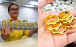 Giá vàng hôm nay (trưa 19/6): Vàng SJC, nhẫn 9999 rớt giá siêu rẻ, đối mặt rủi ro điều chỉnh sâu?