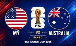 Dự đoán tỷ số Mỹ vs Úc, 2h ngày 20/6 - Nhận định bóng đá World Cup 2026