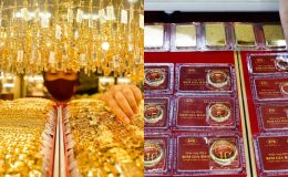 Giá vàng hôm nay (chiều 19/6): Vàng SJC, nhẫn 9999 ‘bốc hơi’ hơn 5 triệu/lượng, trót mua ‘vùng đỉnh’ nên làm gì?