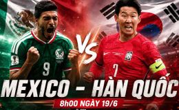 Nhận định, dự đoán tỷ số Mexico vs Hàn Quốc, 08h ngày 19/6 - World Cup 2026: Son Heung-min đối đầu Jiménez