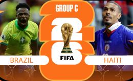 Dự đoán, tỷ số kết quả Brazil vs Haiti, 07h30 ngày 20/6 - Nhận định bóng đá World Cup 2026: Mưa bàn thắng