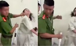 Danh tính người phụ nữ tát, hành hung công an ở Thái Nguyên, đã rõ nguồn cơn sự việc