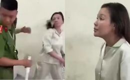 Nhân thân đặc biệt của người phụ nữ chửi bới, hành hung công an ở Thái Nguyên, từng ngồi tù vì tội gì?