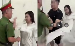 Quá khứ không thể che giấu của người phụ nữ tấn công công an, lộ hành vi bất thường trước khi bị bắt