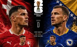 Trực tiếp bóng đá Thụy Sĩ vs Bosnia, 2h ngày 19/6 - Link xem trực tiếp World Cup 2026 trên VTV6 HD