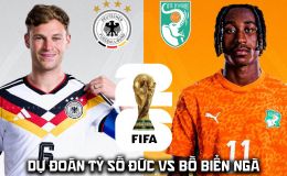 Dự đoán tỷ số Đức vs Bờ Biển Ngà 3h00 ngày 21/6 - Nhận định bóng đá World Cup 2026 hôm nay