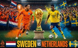 VTV trực tiếp bóng đá Hà Lan vs Thụy Điển - Link xem trực tiếp World Cup 2026 hôm nay 21/6