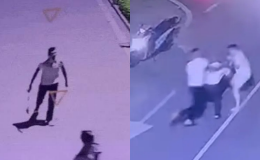 Đối tượng trực tiếp cầm hung khí chém tài xế vì phí gửi ô tô đã ra đầu thú sau nhiều ngày bỏ trốn