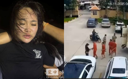 Người phụ nữ Việt Nam đưa súng cho chồng vượt ngục trước cổng tòa án ở Campuchia chính thức lĩnh án