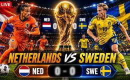 Trực tiếp bóng đá Hà Lan vs Thụy Điển, 0h ngày 21/6 - Link xem trực tiếp World Cup 2026 trên VTV3 HD