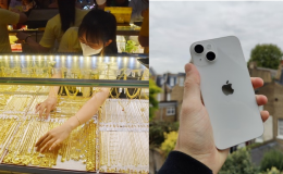 Giá vàng hôm nay 21/6: Bật tăng bất ngờ, người mua vàng tuần trước lỗ nặng, iPhone 14 giá bao nhiêu?