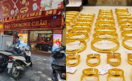 Giá vàng hôm nay (chiều 21/6): Vàng SJC, nhẫn 9999 đứt mạch tăng, người mua - bán 'mất hút', cửa hàng tung quy định lạ 