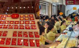 Giá vàng hôm nay (chiều 22/6): Vàng SJC, nhẫn 9999, DOJI, BTMH, Phú Quý lệch nhịp, riêng BTMC đi ‘ngược logic’