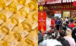 Bảng giá vàng hôm nay tối 22/6: Vàng SJC nhẫn trơn 9999 đua nhau tăng ác liệt, 'lực mua' mạnh giữa cao điểm