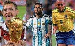 Top 10 cầu thủ vĩ đại nhất lịch sử World Cup: Ronaldo bị gạch tên; Messi vẫn đứng sau 1 người