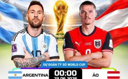 Link xem TRỰC TIẾP bóng đá Argentina vs Áo ngày 23/6 - VTV6 trực tiếp World Cup 2026 hôm nay