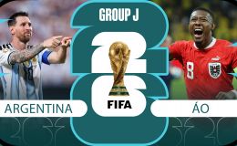Nhận định, dự đoán tỷ số bóng đá Argentina vs Áo - 0h ngày 23/6 - World Cup 2026: Messi gieo sầu cho Alaba?
