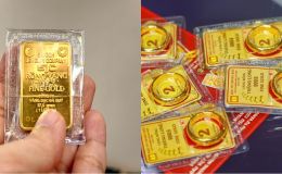 Cập nhật giá vàng hôm nay 22/6: Vàng SJC, nhẫn tròn lập kỷ lục mới, nhiều người lãi đậm sau 1 đêm