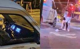 TP HCM: Ô tô bị nhóm nam nữ đi xe máy chặn đường, đập vỡ kính, tài xế kể lại nguồn cơn sự việc