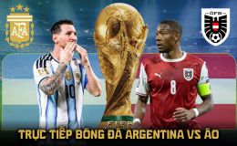 Link xem trực tiếp World Cup 2026 hôm nay - VTV6 trực tiếp bóng đá Argentina vs Áo 0h ngày 23/6