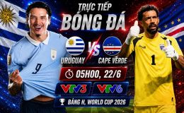 Kết quả bóng đá, tỷ số Uruguay vs Cape Verde - World Cup 2026: Ngựa ô gây chấn động