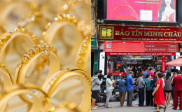 Bảng giá vàng hôm nay tối 23/6: Vàng SJC nhẫn tròn trơn 9999 đua nhau giảm sâu, 1 thương hiệu đi 'ngược dòng'