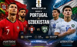 Trực tiếp bóng đá Bồ Đào Nha vs Uzbekistan, 0h ngày 24/6 - Link xem World Cup 2026 trên VTV3 FULL HD
