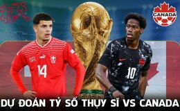 Dự đoán tỷ số Thụy Sĩ vs Canada 2h00 ngày 25/6 - Nhận định bóng đá World Cup 2026 hôm nay