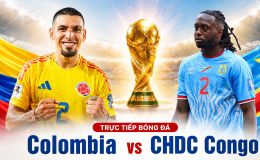 Link xem TRỰC TIẾP bóng đá Colombia vs CHDC Congo 09h00 ngày 24/6 - VTV6 trực tiếp World Cup 2026 hôm nay