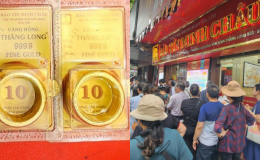 Giá vàng hôm nay 25/6 mới nhất: Vàng miếng vàng nhẫn giảm hàng triệu trong vài giờ, riêng 1 thương hiệu vẫn 'giữ giá'