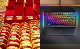 Giá vàng trong nước hôm nay 25/6 tiếp đà giảm mạnh, bàn phím gaming Razer giá có rẻ?