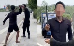Diễn biến mới vụ tài xế xăm trổ chặn đường hành hung giữa quốc lộ, thách gọi công an, hé lộ lý do