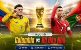 VTV trực tiếp bóng đá Colombia vs Bồ Đào Nha - Link xem trực tiếp World Cup 2026 hôm nay 28/6 trên VTV7