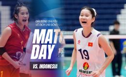 Xem TRỰC TIẾP bóng chuyền nữ Việt Nam đấu Indonesia ở đâu, kênh nào? Link xem bóng chuyền U18 Đông Nam Á 2026
