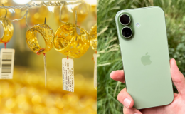 Giá vàng hôm nay trưa 28/6: Trong nước đắt hơn thế giới gần 19 triệu đồng, bảng giá iPhone 17 ra sao?