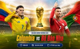 Link xem TRỰC TIẾP bóng đá Colombia vs Bồ Đào Nha 06h30 ngày 28/6 - VTV trực tiếp World Cup 2026 hôm nay
