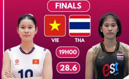 TRỰC TIẾP bóng chuyền nữ Việt Nam vs Thái Lan - Link xem chung kết bóng chuyền nữ U18 Đông Nam Á 2026