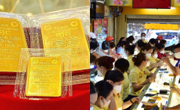 Giá vàng hôm nay chiều 29/6: Vàng trong nước giảm ngang bằng nhau, riêng 1 nơi bán ra rẻ nhất thị trường
