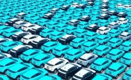 Lý do hàng nghìn xe điện VinFast Green SM bất ngờ xuất hiện tại cảng Trung Quốc?