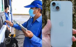 Giá xăng dầu hôm nay trưa 30/6: Cài số lùi về gần với mốc rẻ 18.000 đồng/lít, iPhone 15 Plus rẻ như cho